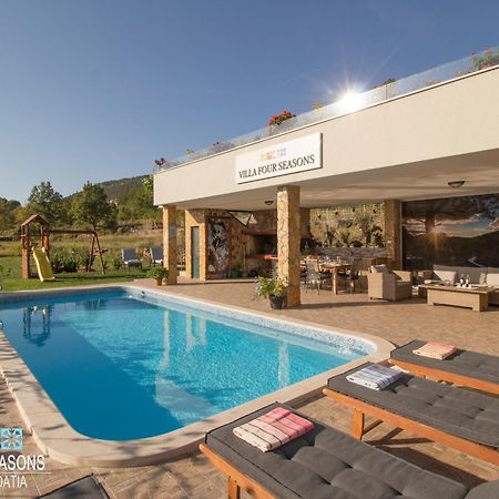 Villa Four Seasons, Heated Pool And 3 En-Suite Bathrooms Velika Čista Εξωτερικό φωτογραφία