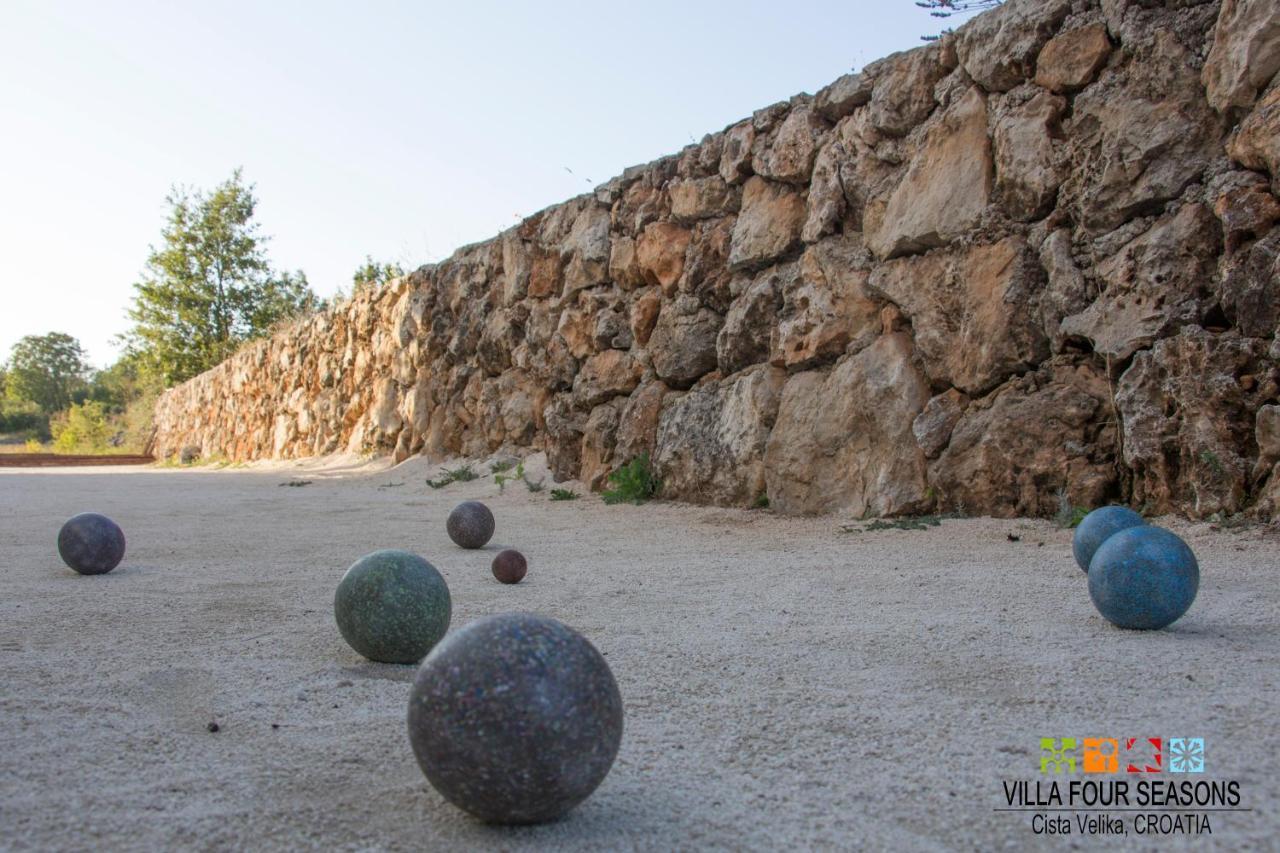 Villa Four Seasons, Heated Pool And 3 En-Suite Bathrooms Velika Čista Εξωτερικό φωτογραφία