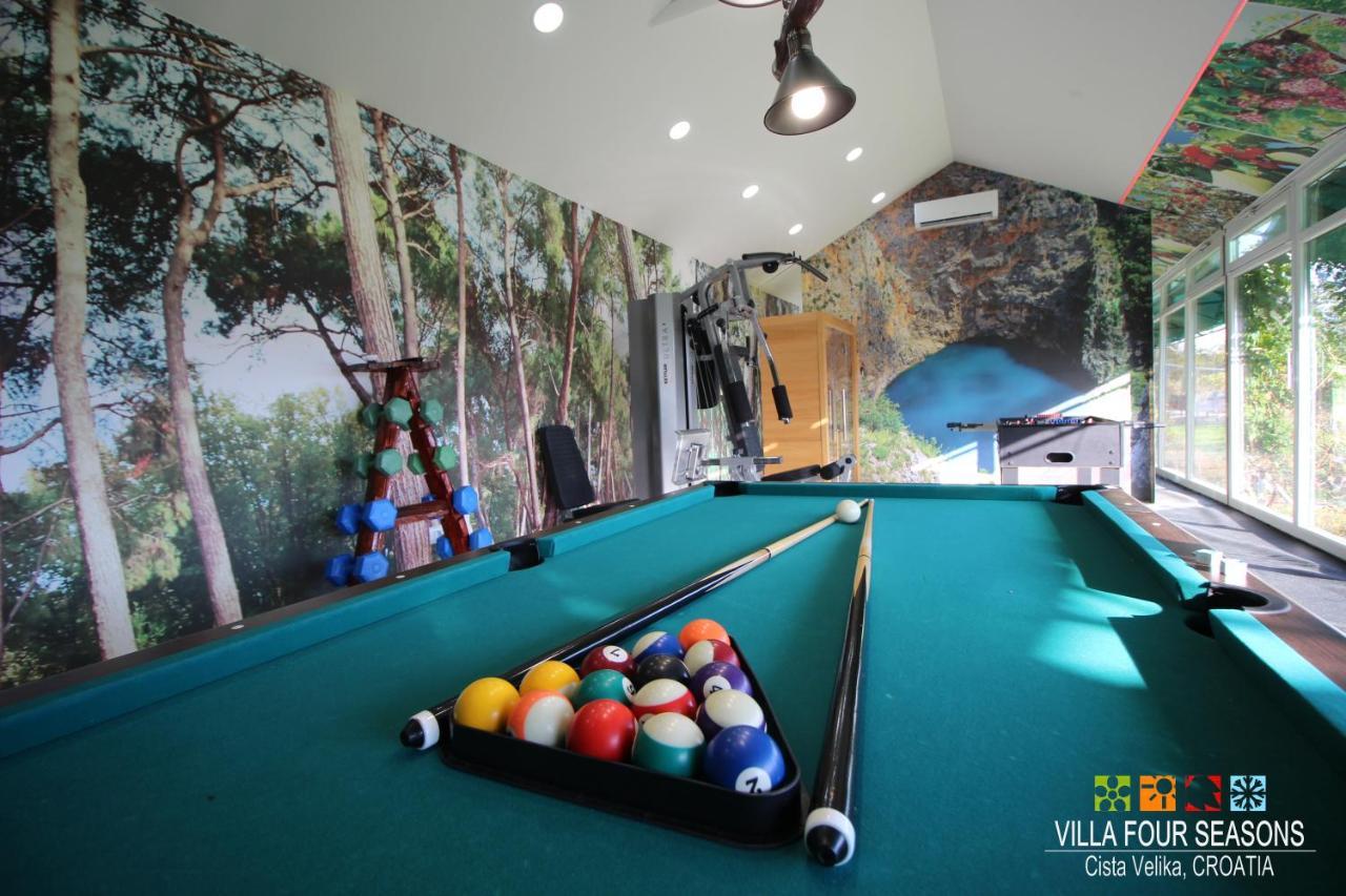 Villa Four Seasons, Heated Pool And 3 En-Suite Bathrooms Velika Čista Εξωτερικό φωτογραφία