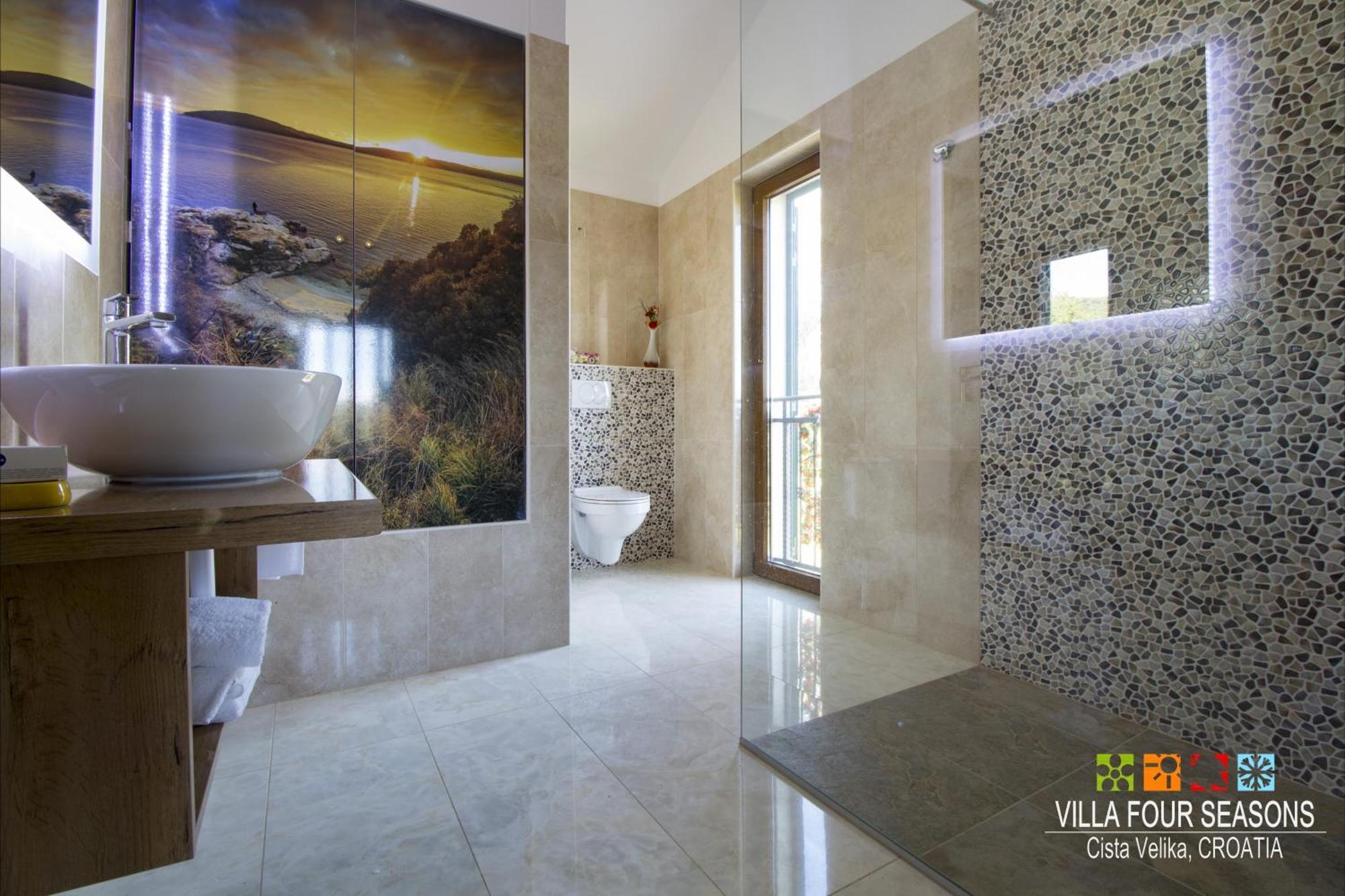 Villa Four Seasons, Heated Pool And 3 En-Suite Bathrooms Velika Čista Εξωτερικό φωτογραφία
