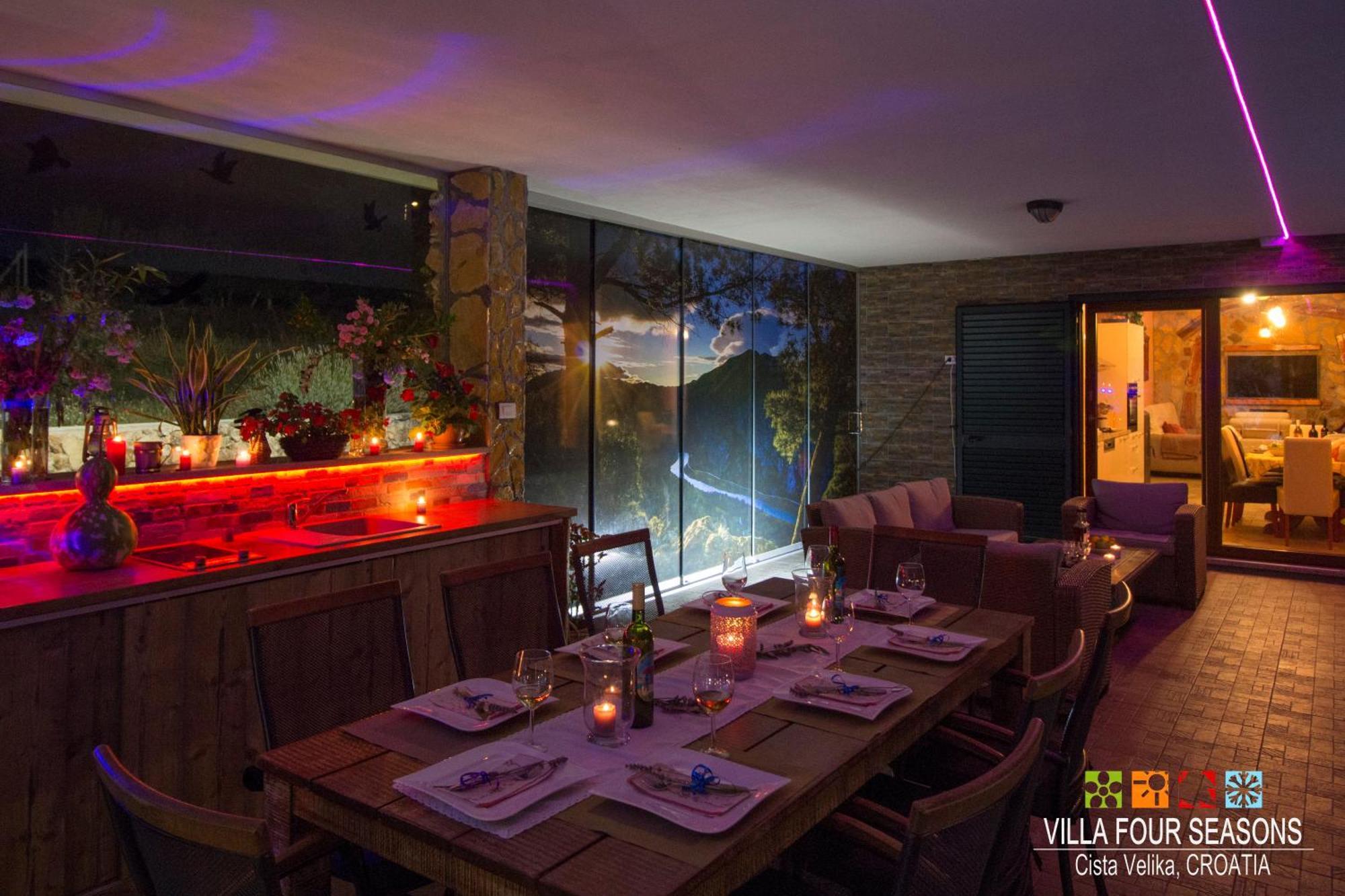Villa Four Seasons, Heated Pool And 3 En-Suite Bathrooms Velika Čista Εξωτερικό φωτογραφία